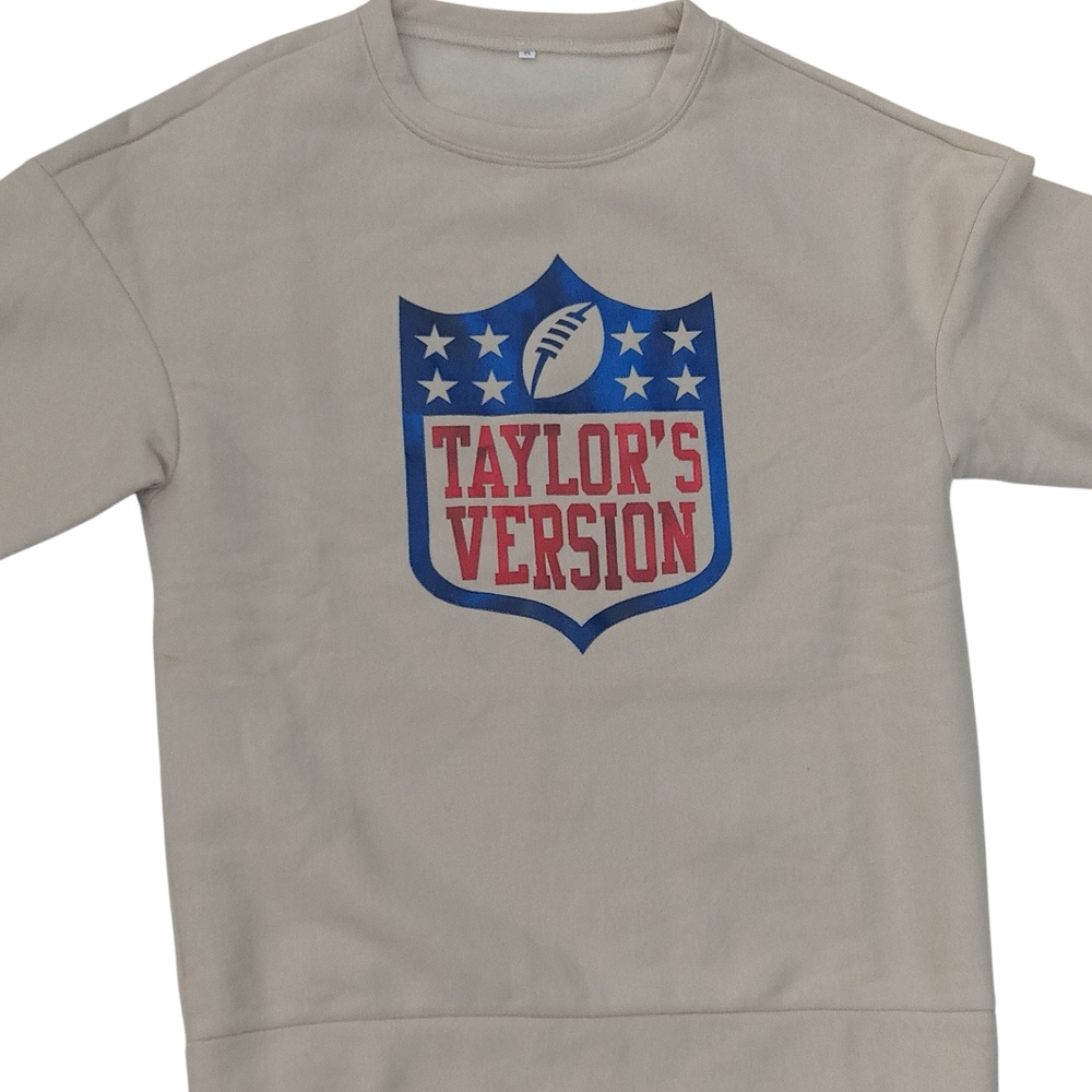 Taylor's Version Kids Beige Sweatshirt